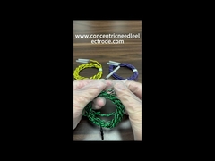 Ιατρικά ηλεκτρόδια υποδερμικής βελόνας μιας χρήσης